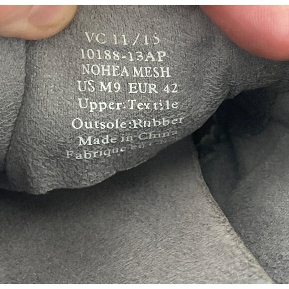 Olukai Nohea Mesh Slip On Grey/Lime Mesh Mens Casual 10188-13AP Men's US 9 EU 42 - Picture 9 of 9